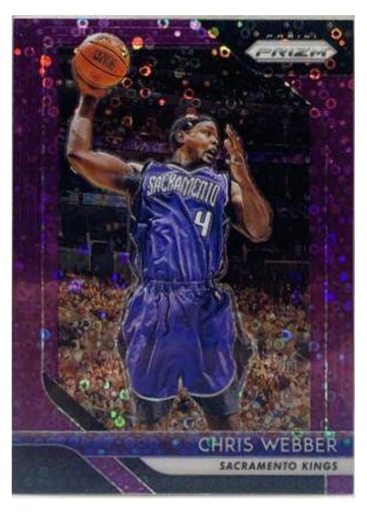 2018-19 Panini Prizm Base Set Chris Webber #165 card