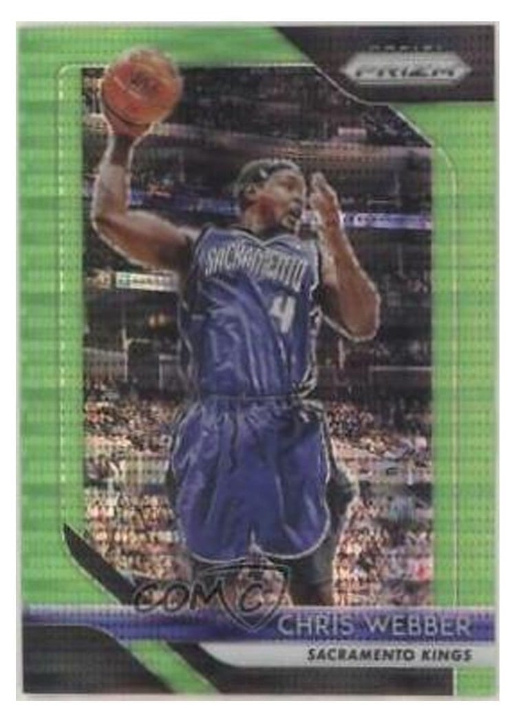2018-19 Panini Prizm Base Set Chris Webber #165 card