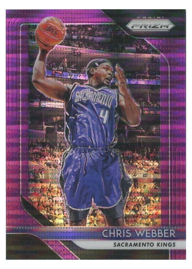 2018-19 Panini Prizm Base Set Chris Webber #165 card