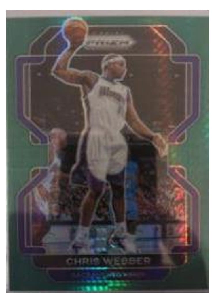 2021-22 Panini Prizm Base Set Chris Webber #263 card