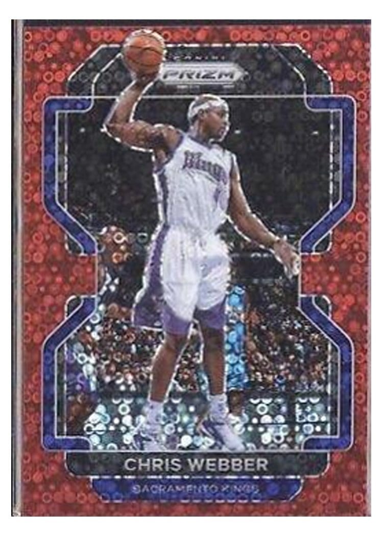 2021-22 Panini Prizm Base Set Chris Webber Fast Break Red Prizm #263 card