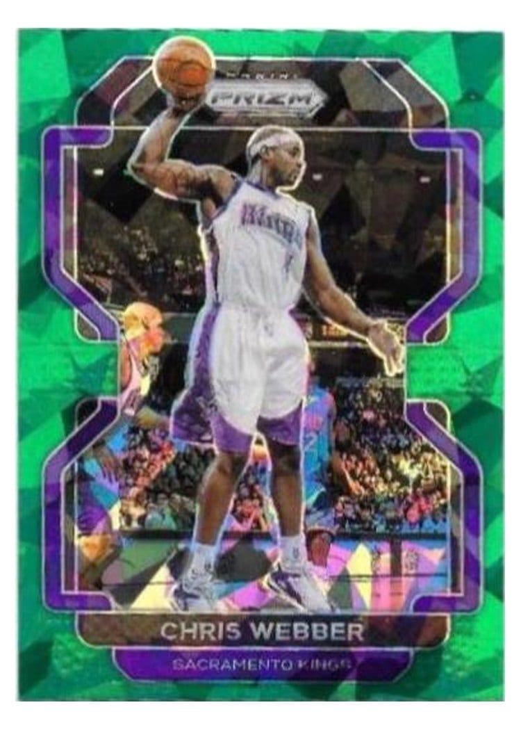 2021-22 Panini Prizm Base Set Chris Webber #263 card