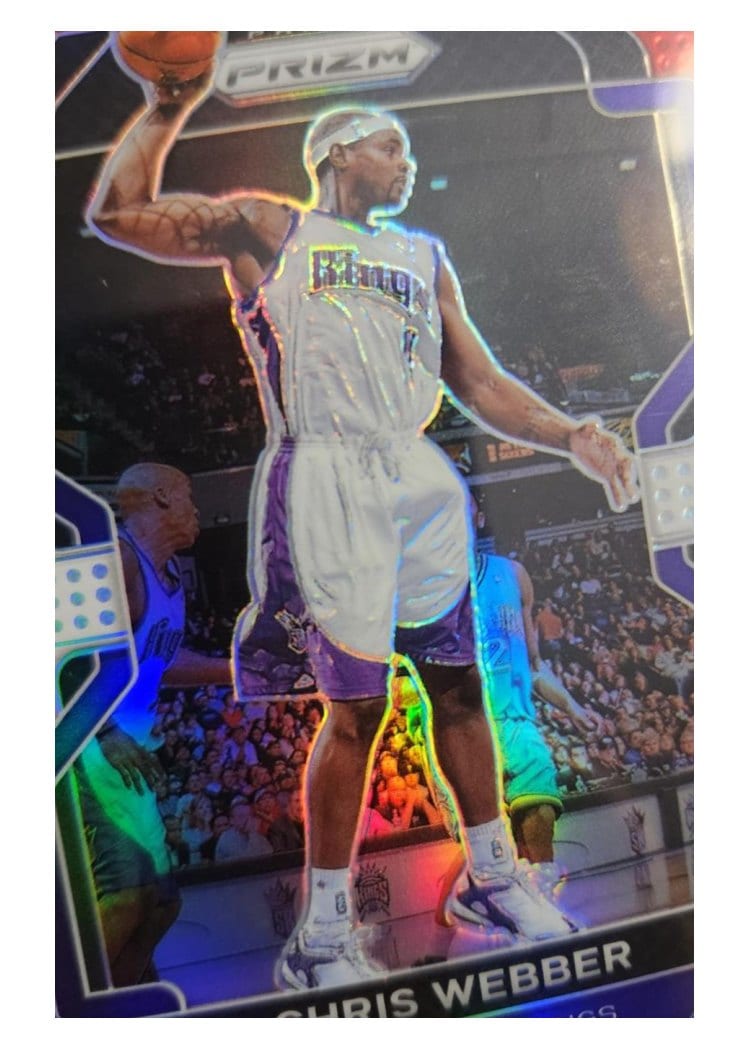 2021-22 Panini Prizm Base Set Chris Webber Red White Blue Prizm #263 card