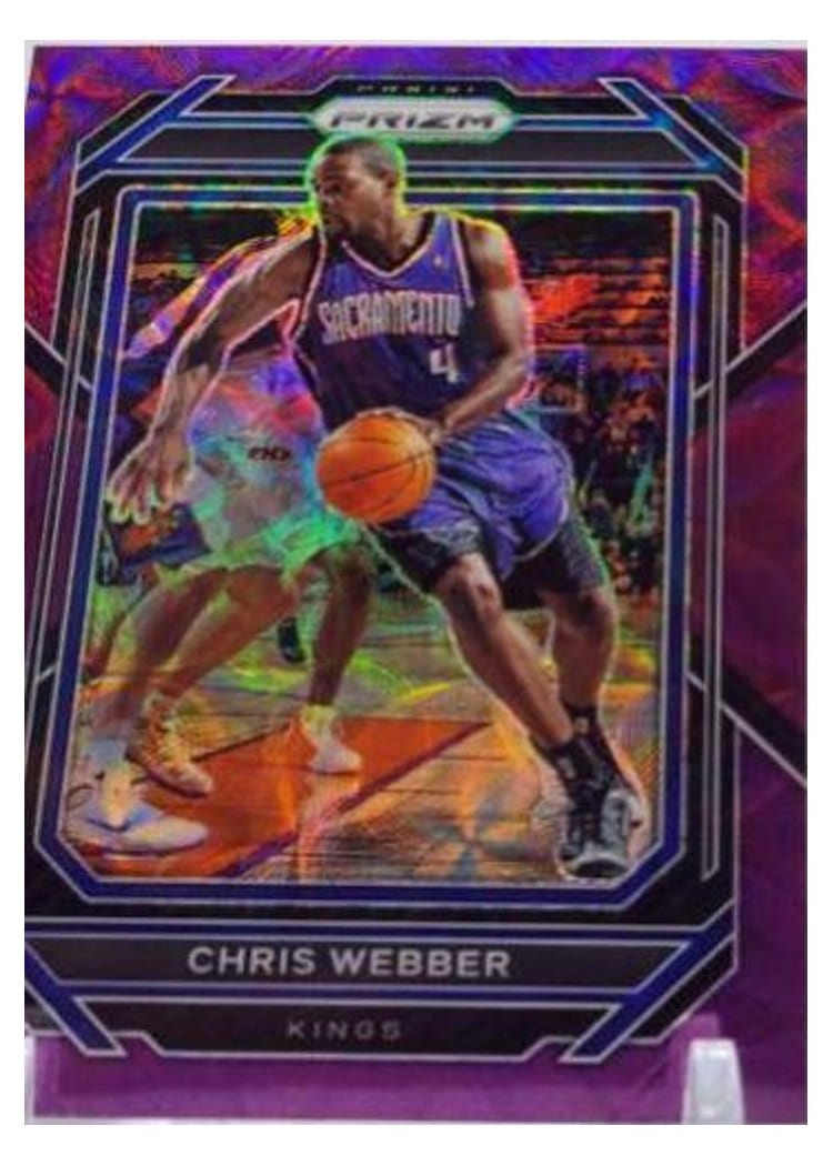 2022-23 Panini Prizm Base Set Chris Webber Choice Purple Prizm #288 card