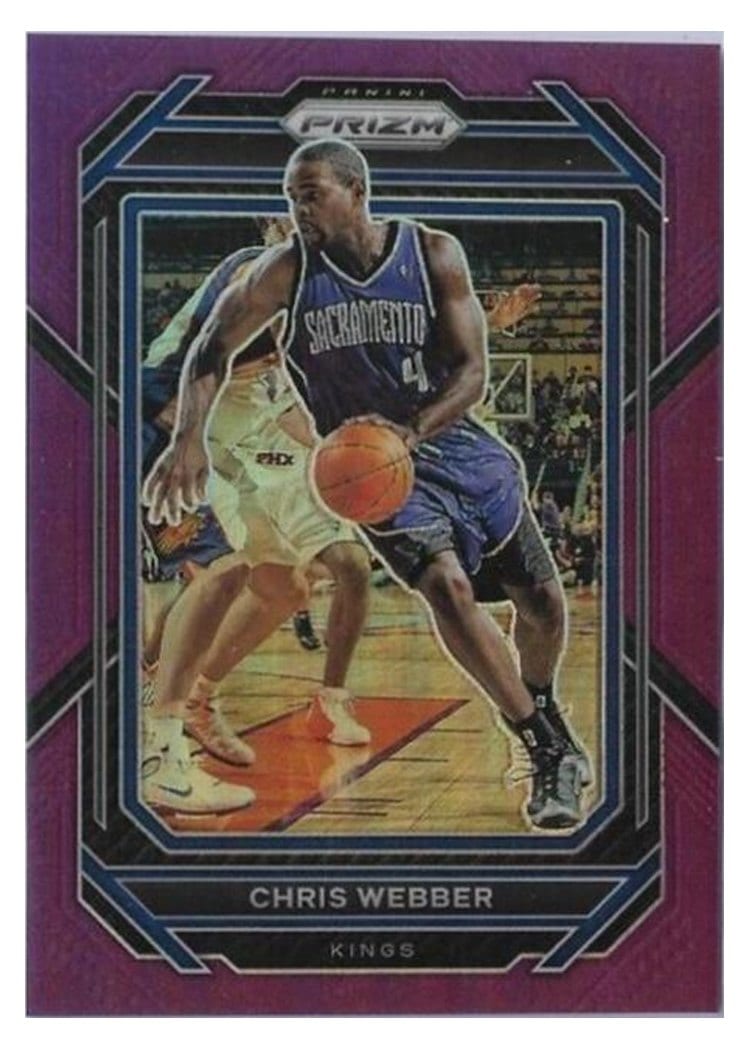 2022-23 Panini Prizm Base Set Chris Webber #288 card
