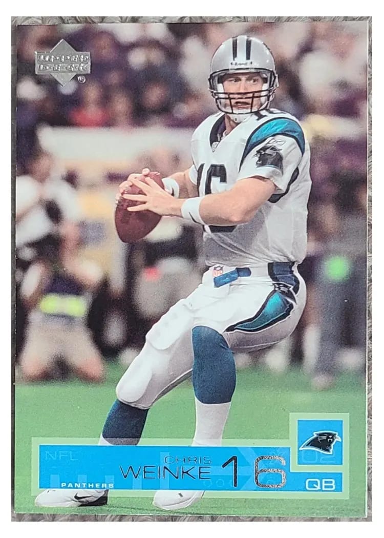 2002 Upper Deck Chris Weinke #24 card