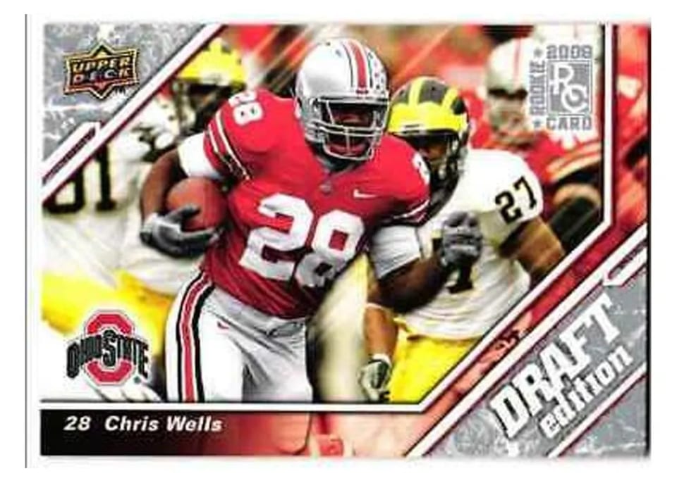 2009 Upper Deck Draft Edition Chris Wells #4 card