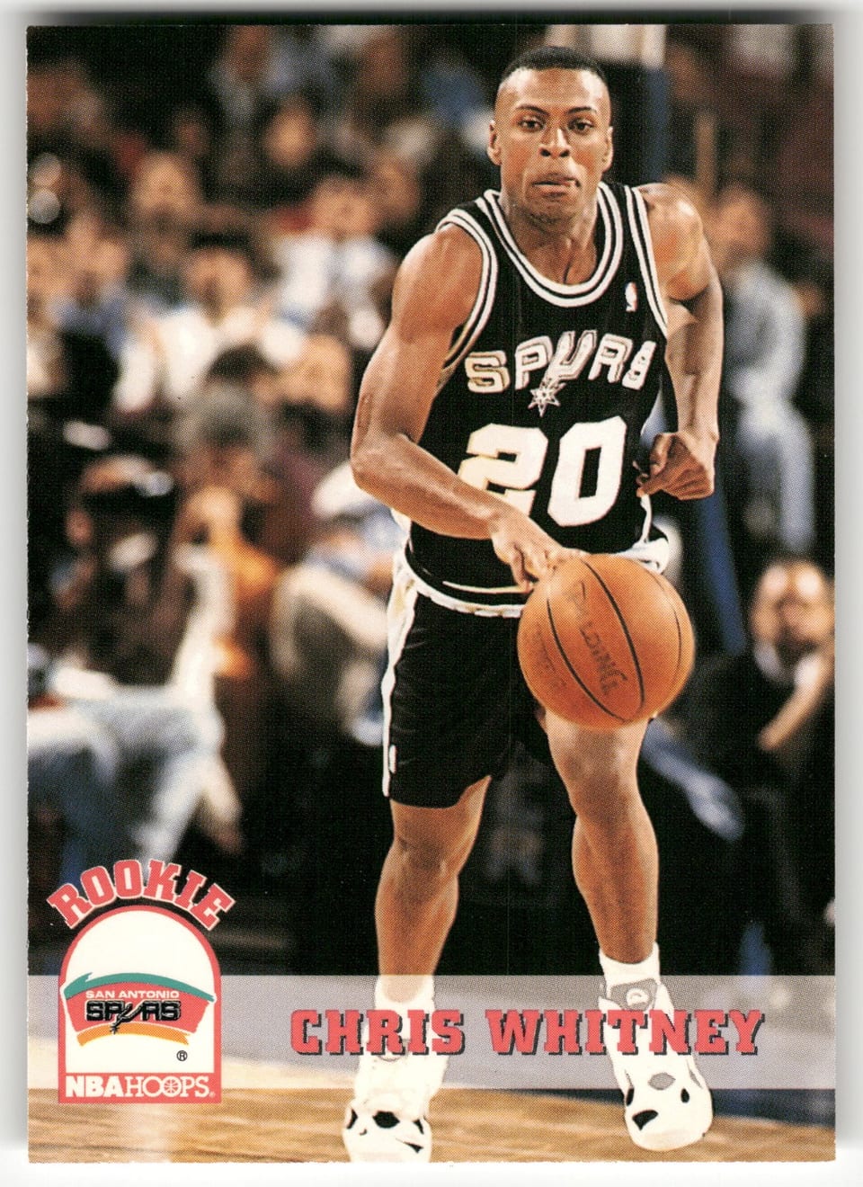1993-94 Hoops Base Set Chris Whitney #406 card
