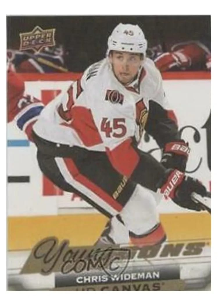 2015 Upper Deck Canvas Chris Wideman #C222 card