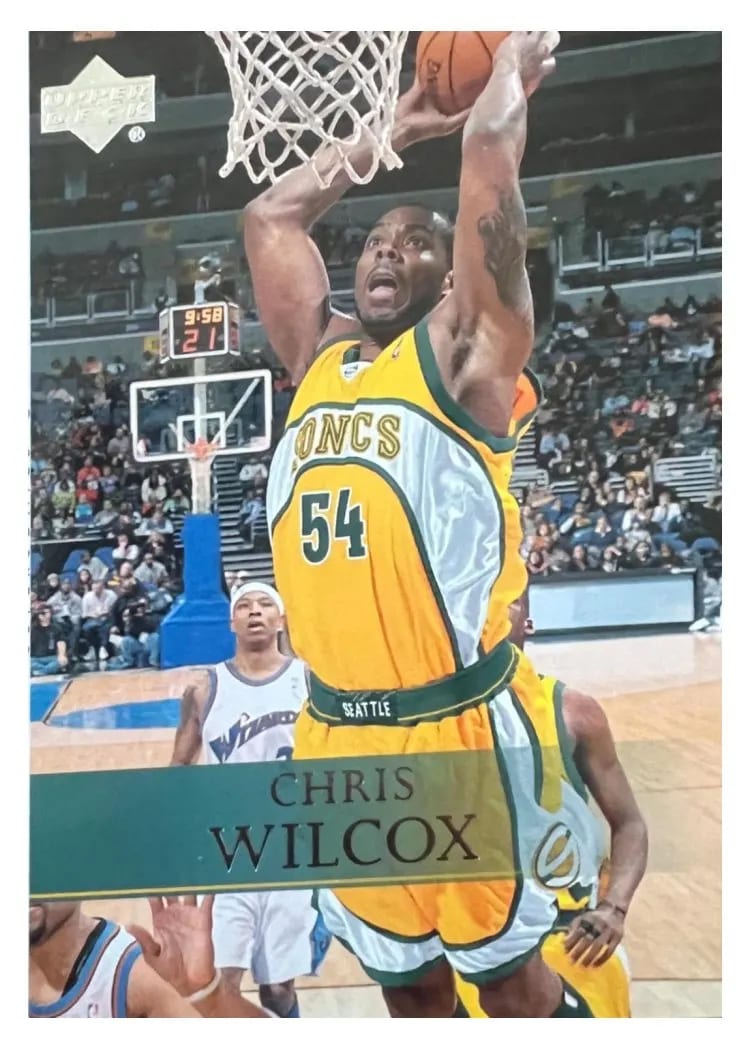2007 Upper Deck Chris Wilcox #77 card