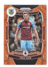 2021 Panini Prizm Premier League Chris Wood #75 card
