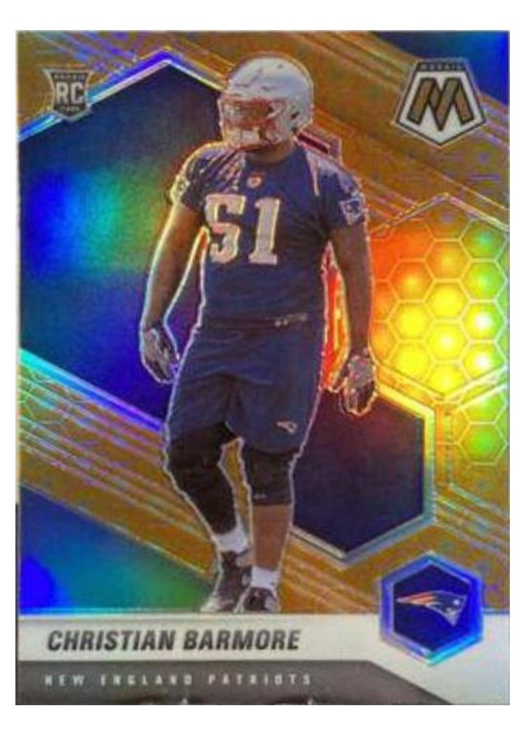 2021 Panini Mosaic Base Set Christian Barmore #358 card