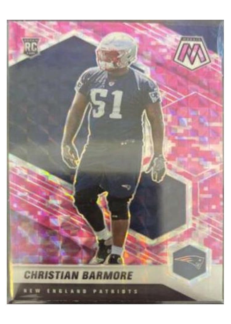 2021 Panini Mosaic Base Set Christian Barmore #358 card