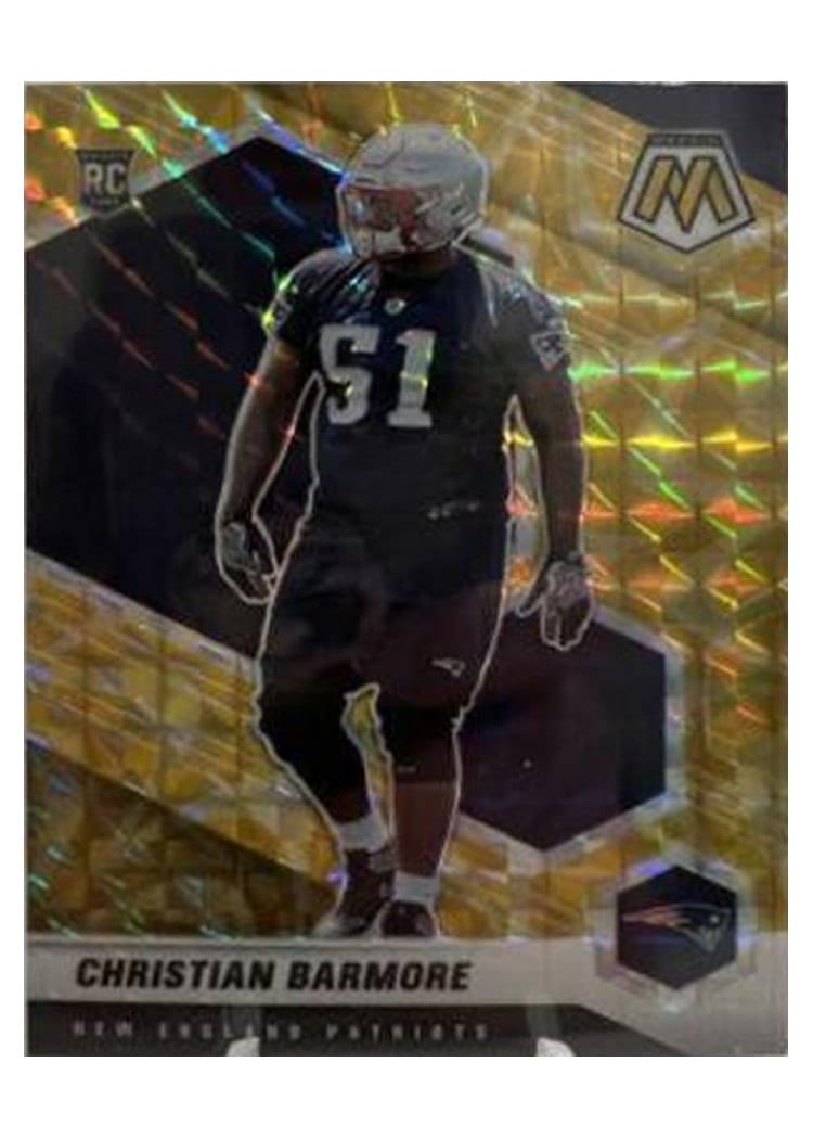 2021 Panini Mosaic Base Set Christian Barmore #358 card