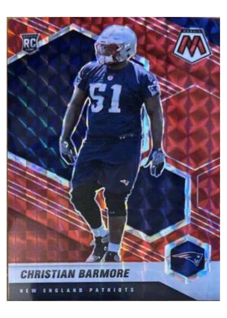 2021 Panini Mosaic Base Set Christian Barmore #358 card
