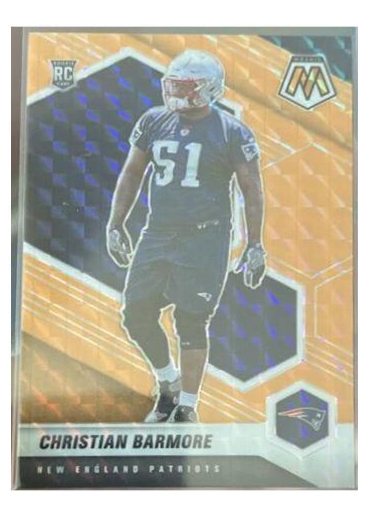 2021 Panini Mosaic Base Set Christian Barmore #358 card