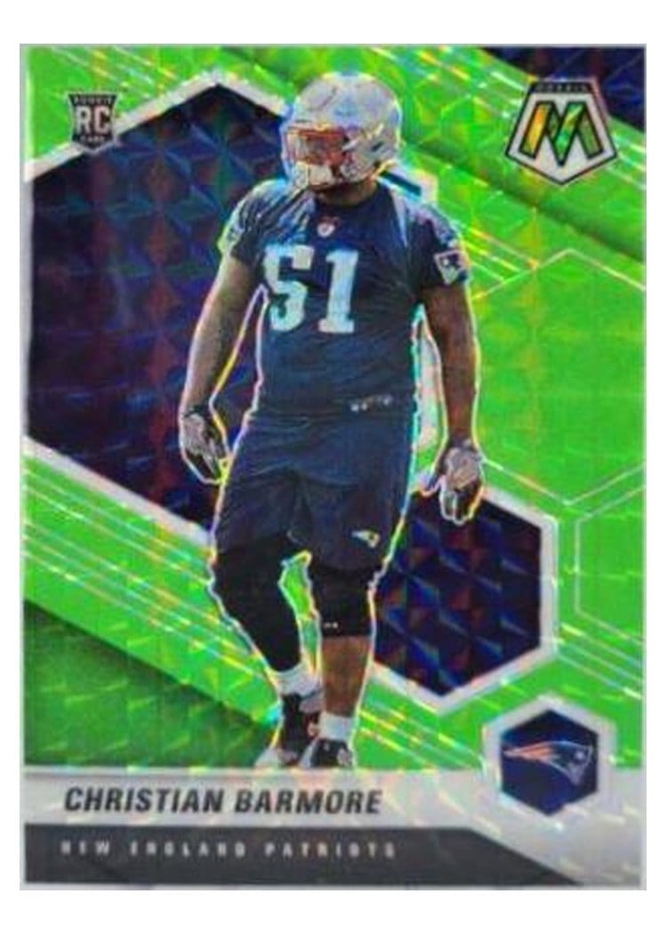 2021 Panini Mosaic Base Set Christian Barmore #358 card