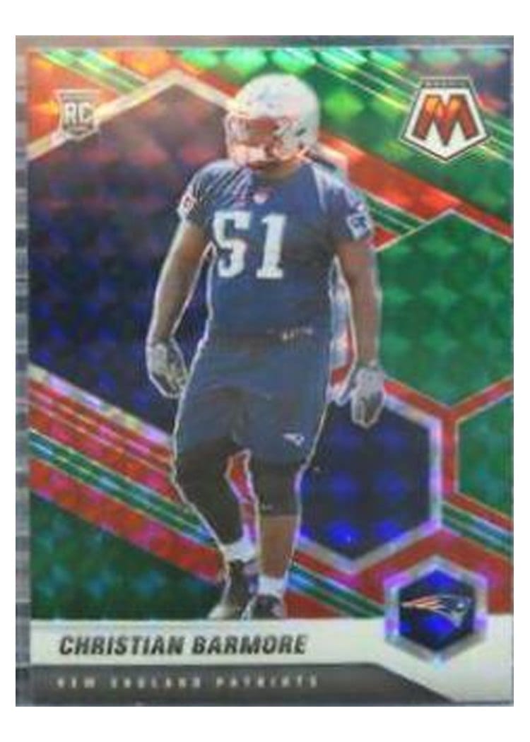 2021 Panini Mosaic Base Set Christian Barmore #358 card