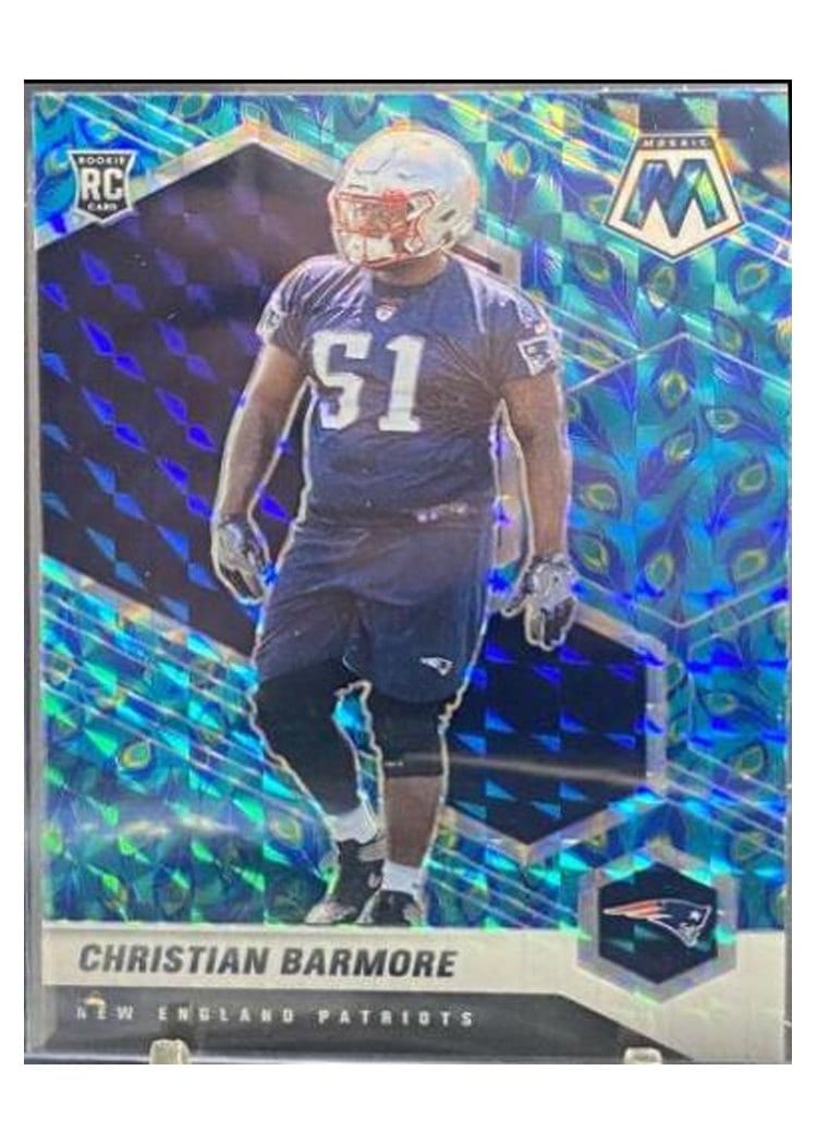 2021 Panini Mosaic Base Set Christian Barmore #358 card