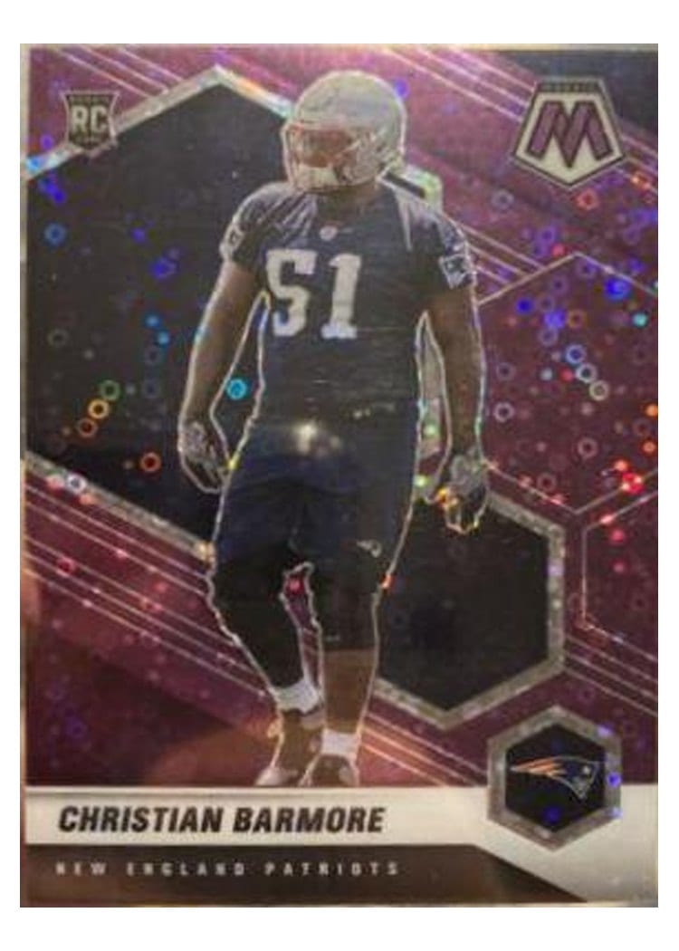 2021 Panini Mosaic Base Set Christian Barmore #358 card