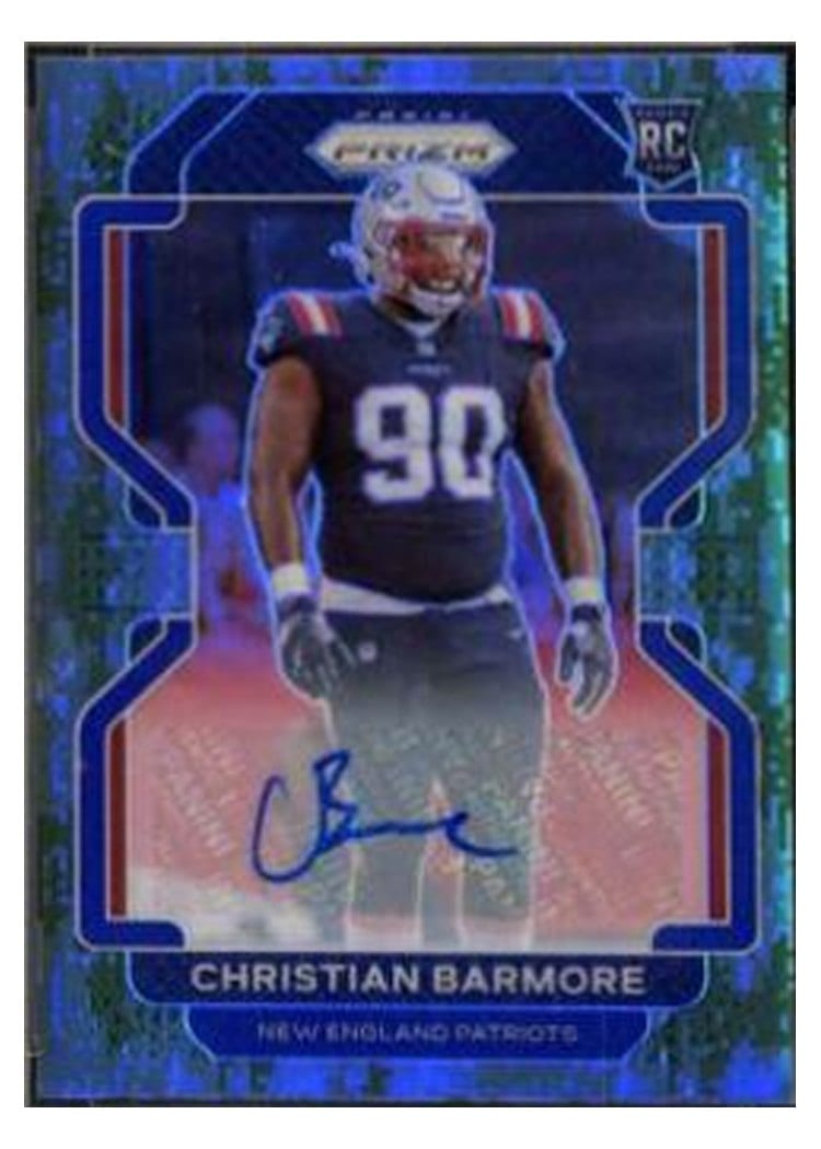 2021 Panini Prizm Base Set Christian Barmore #388 card