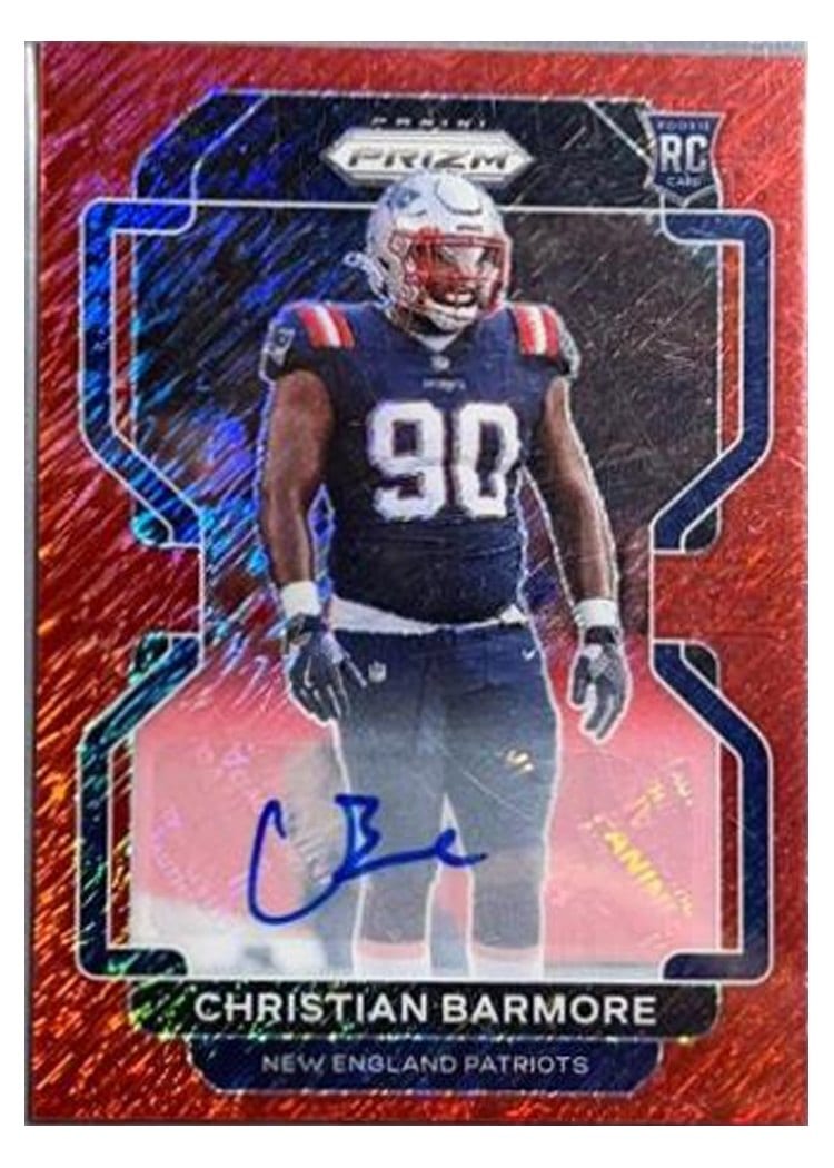 2021 Panini Prizm Base Set Christian Barmore #388 card