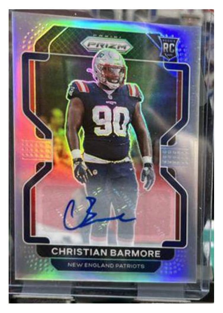 2021 Panini Prizm Base Set Christian Barmore #388 card