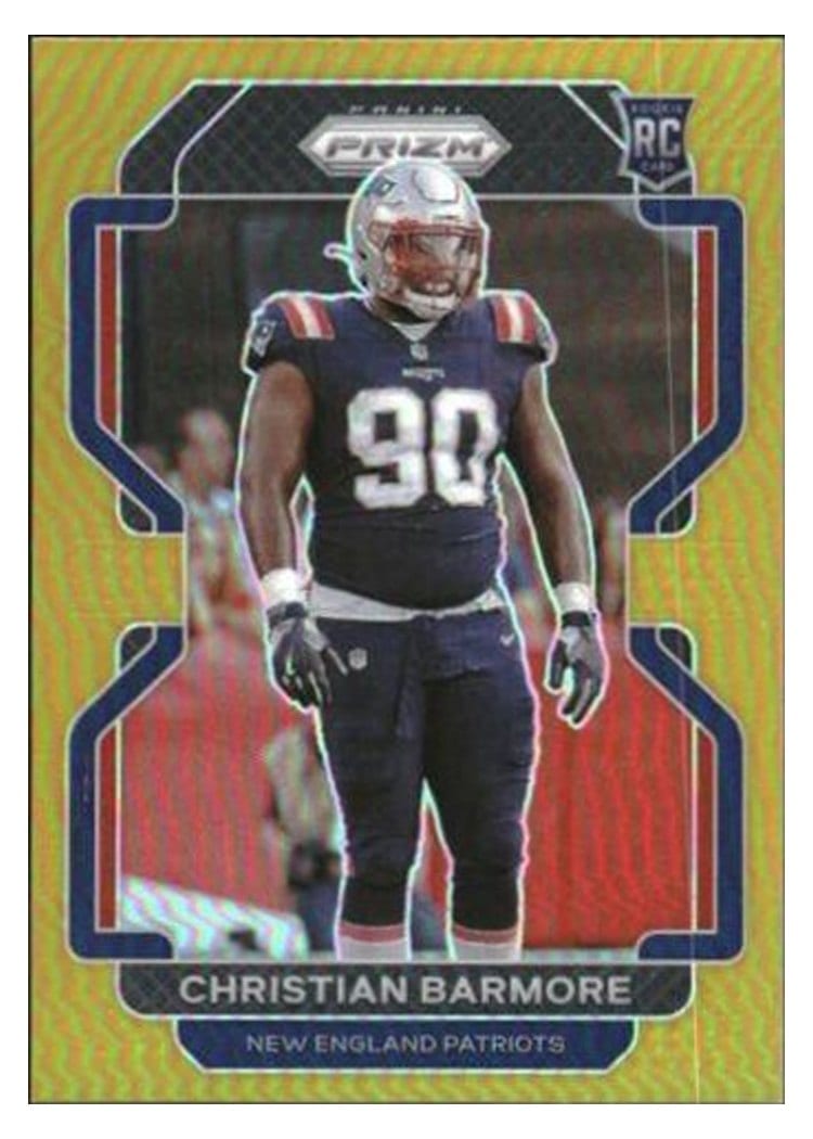 2021 Panini Prizm Base Set Christian Barmore #388 card