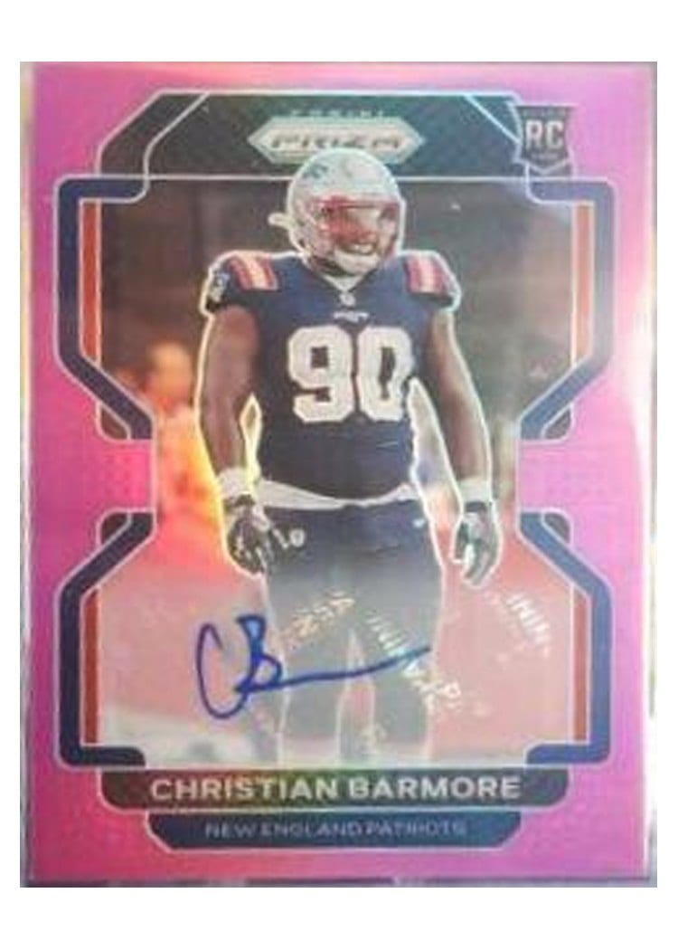 2021 Panini Prizm Base Set Christian Barmore #388 card