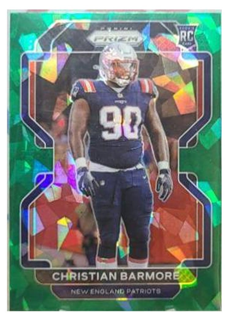 2021 Panini Prizm Base Set Christian Barmore #388 card