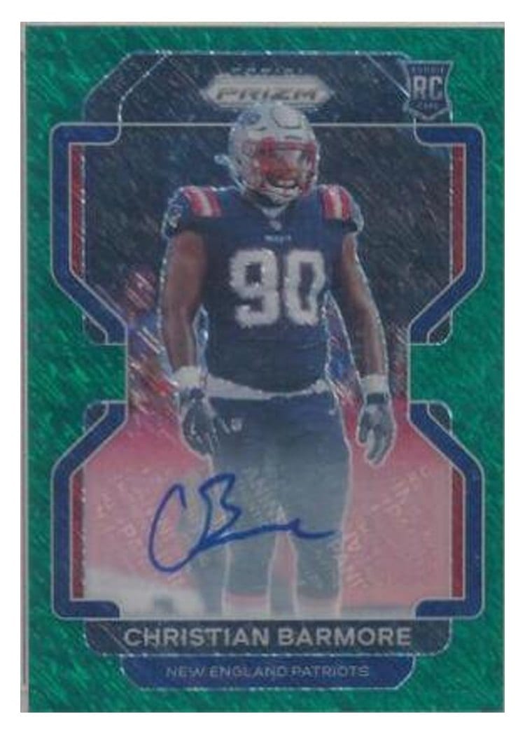 2021 Panini Prizm Base Set Christian Barmore #388 card