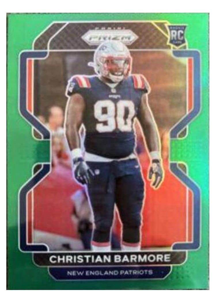 2021 Panini Prizm Base Set Christian Barmore #388 card