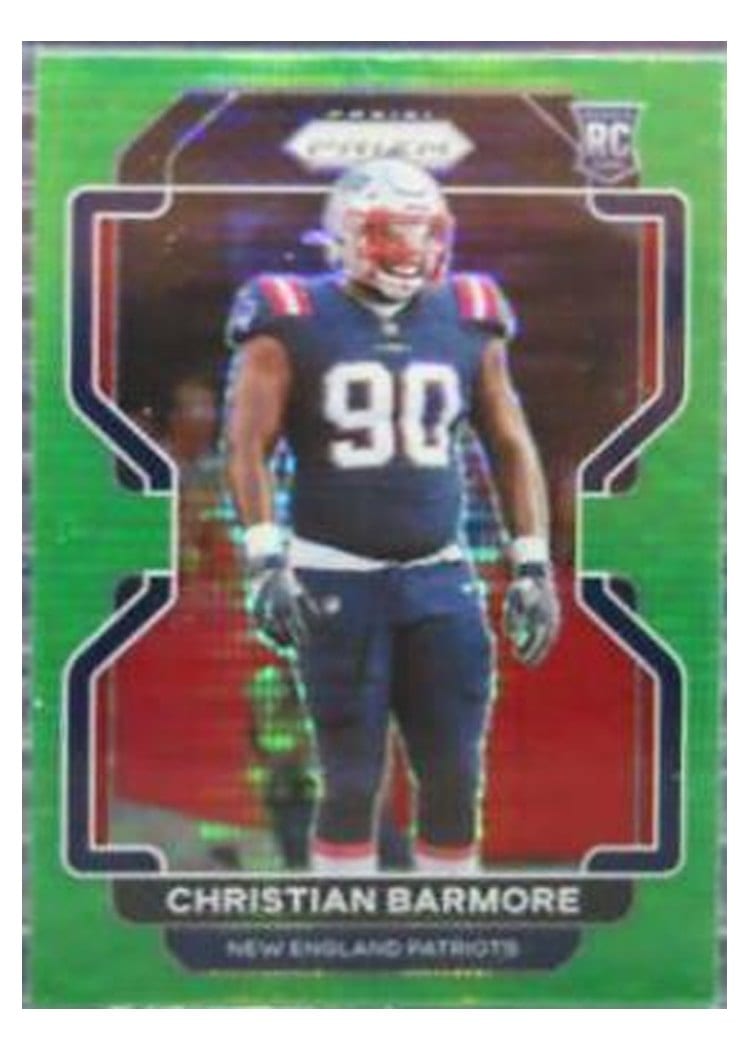 2021 Panini Prizm Base Set Christian Barmore #388 card
