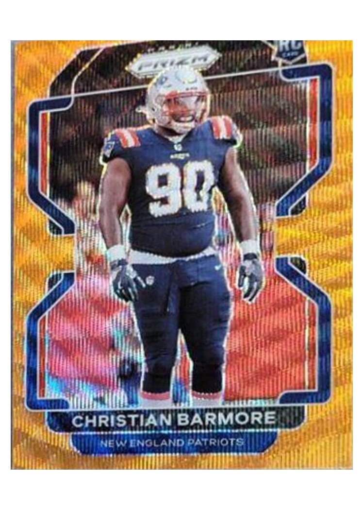 2021 Panini Prizm Base Set Christian Barmore #388 card