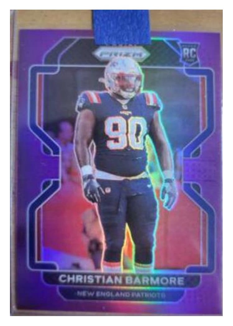 2021 Panini Prizm Base Set Christian Barmore #388 card