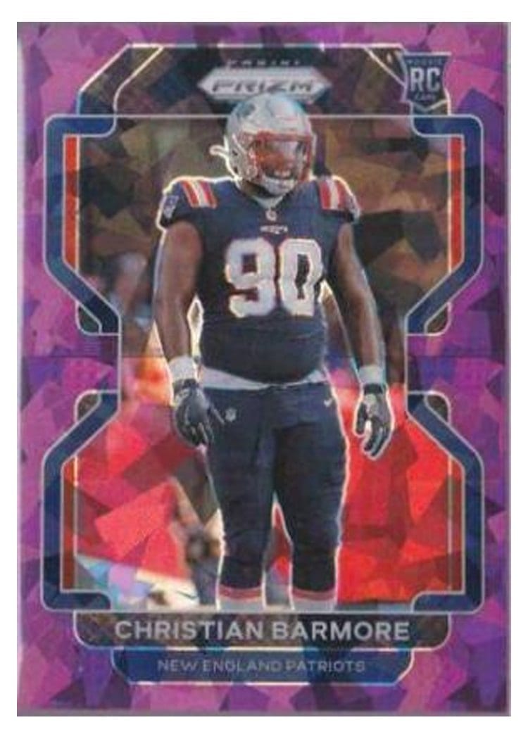 2021 Panini Prizm Base Set Christian Barmore #388 card