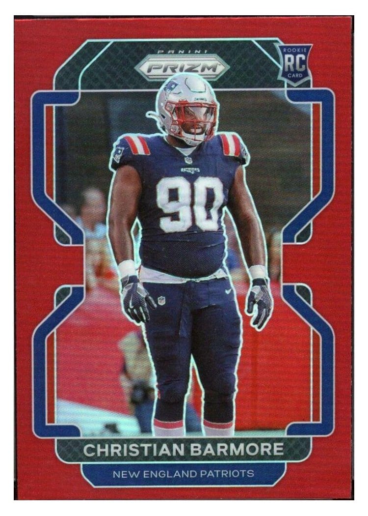 2021 Panini Prizm Base Set Christian Barmore #388 card