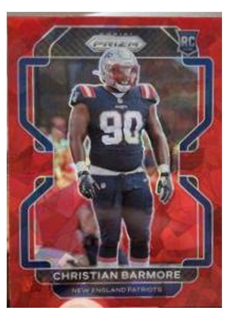 2021 Panini Prizm Base Set Christian Barmore #388 card