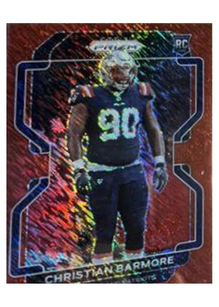 2021 Panini Prizm Base Set Christian Barmore #388 card
