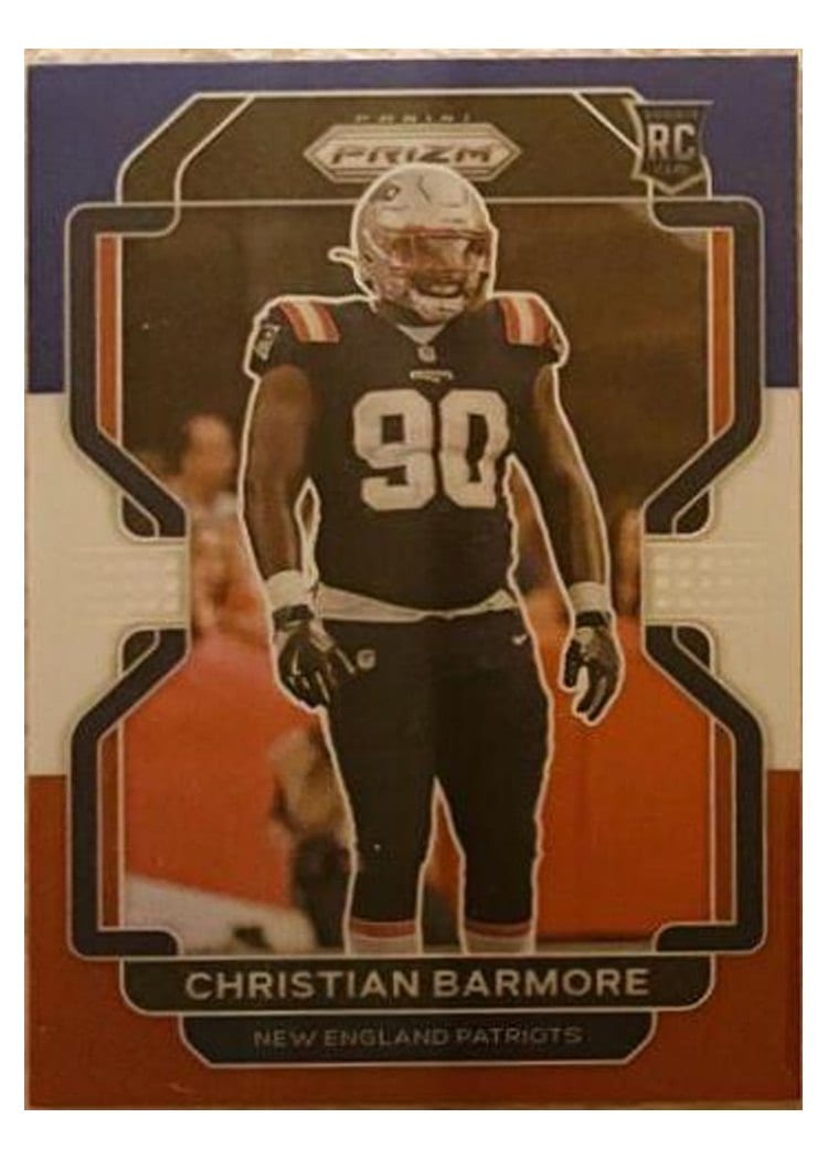 2021 Panini Prizm Base Set Christian Barmore #388 card