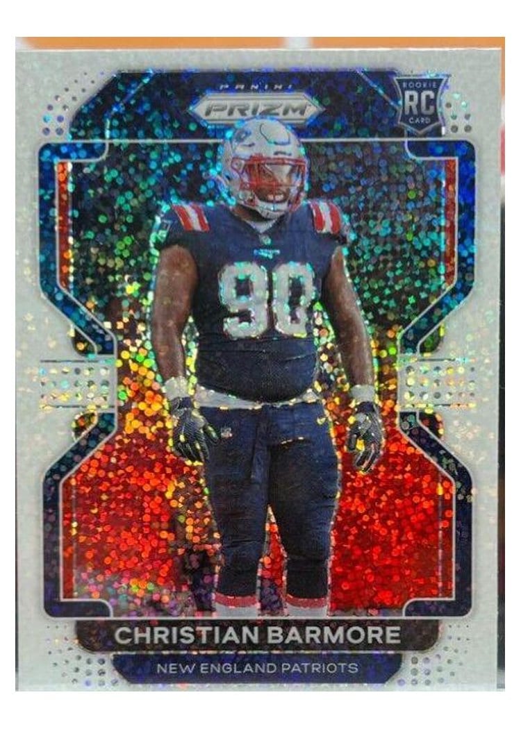 2021 Panini Prizm Base Set Christian Barmore #388 card
