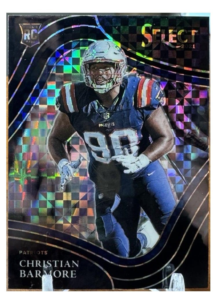 2021 Panini Select Base Set Christian Barmore #389 card