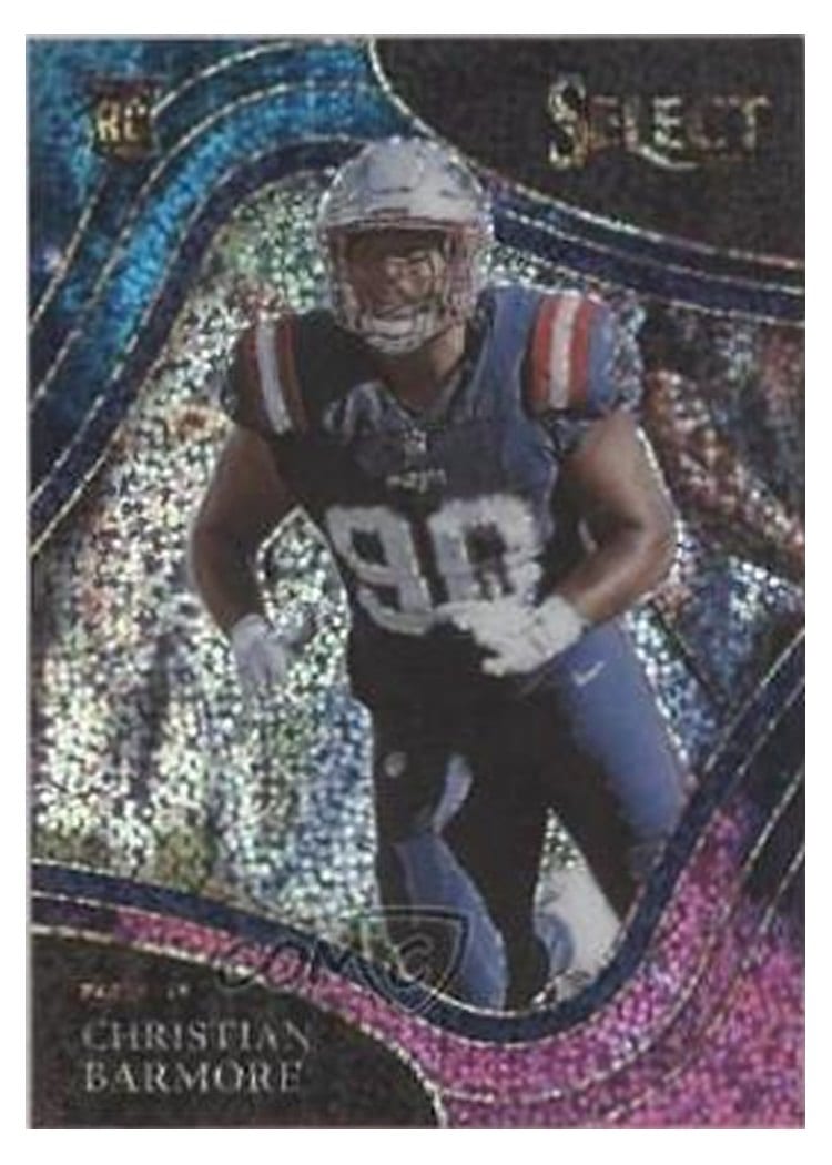 2021 Panini Select Base Set Christian Barmore #389 card