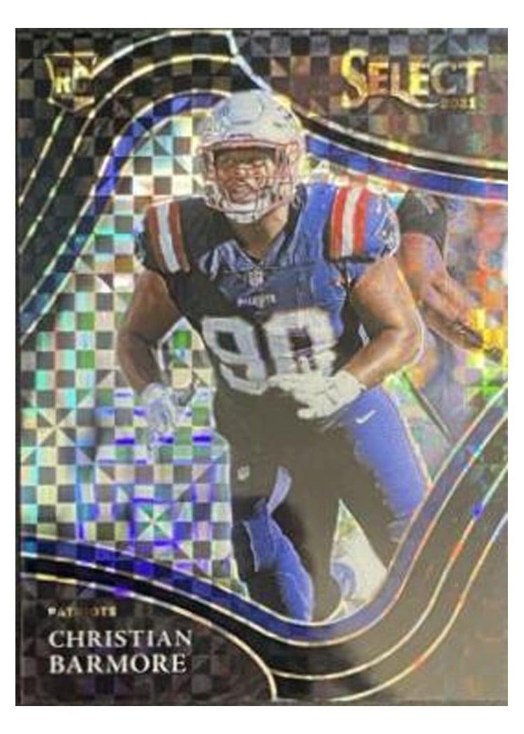 2021 Panini Select Base Set Christian Barmore #389 card