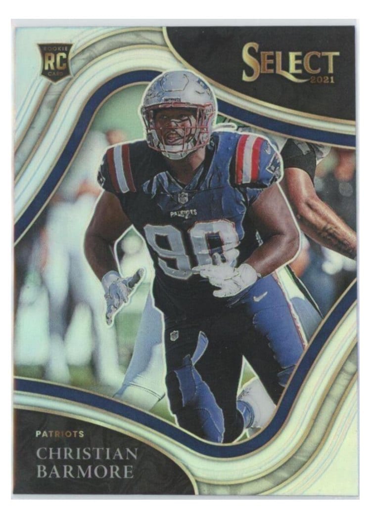 2021 Panini Select Base Set Christian Barmore #389 card