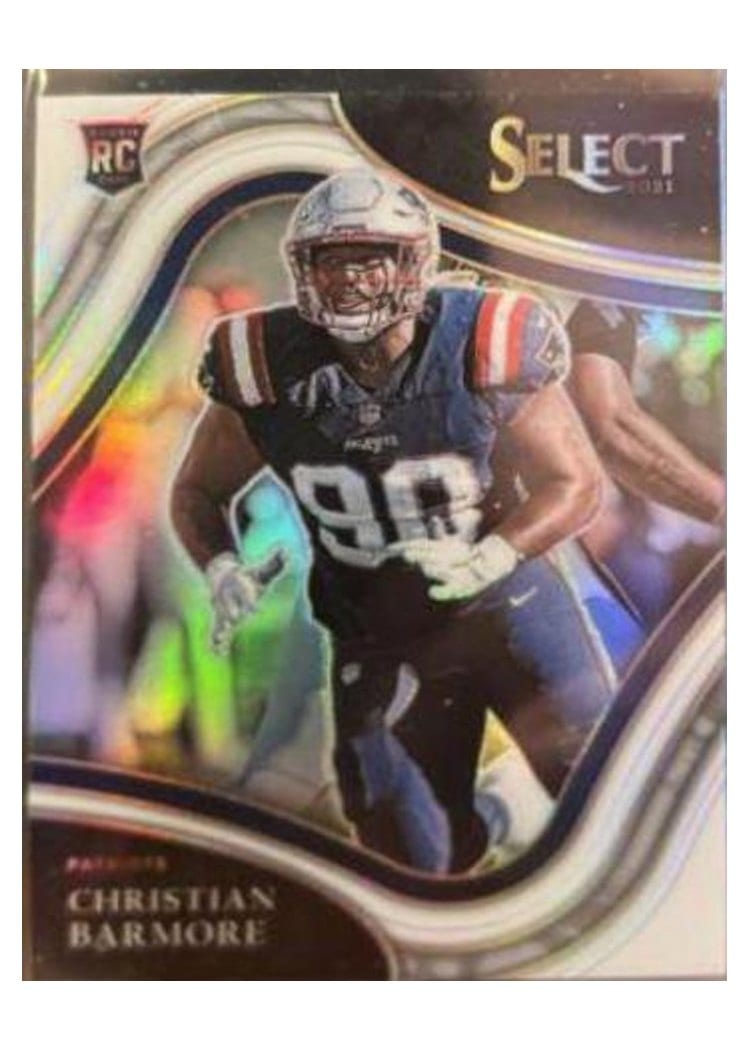 2021 Panini Select Base Set Christian Barmore #389 card