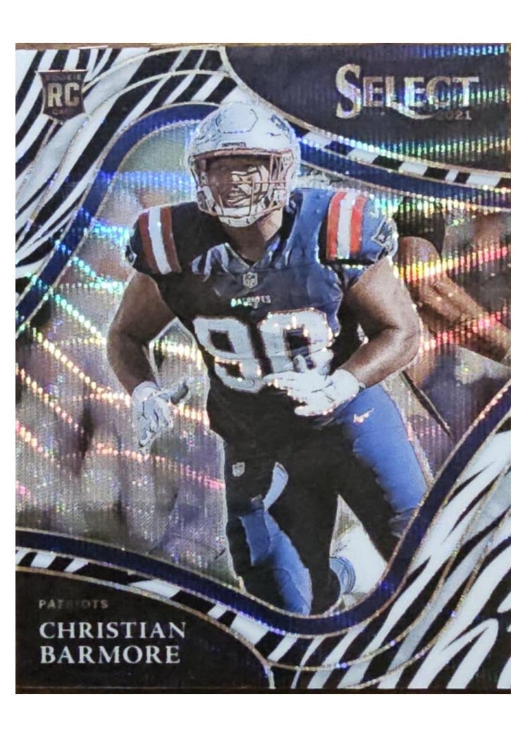 2021 Panini Select Base Set Christian Barmore #389 card