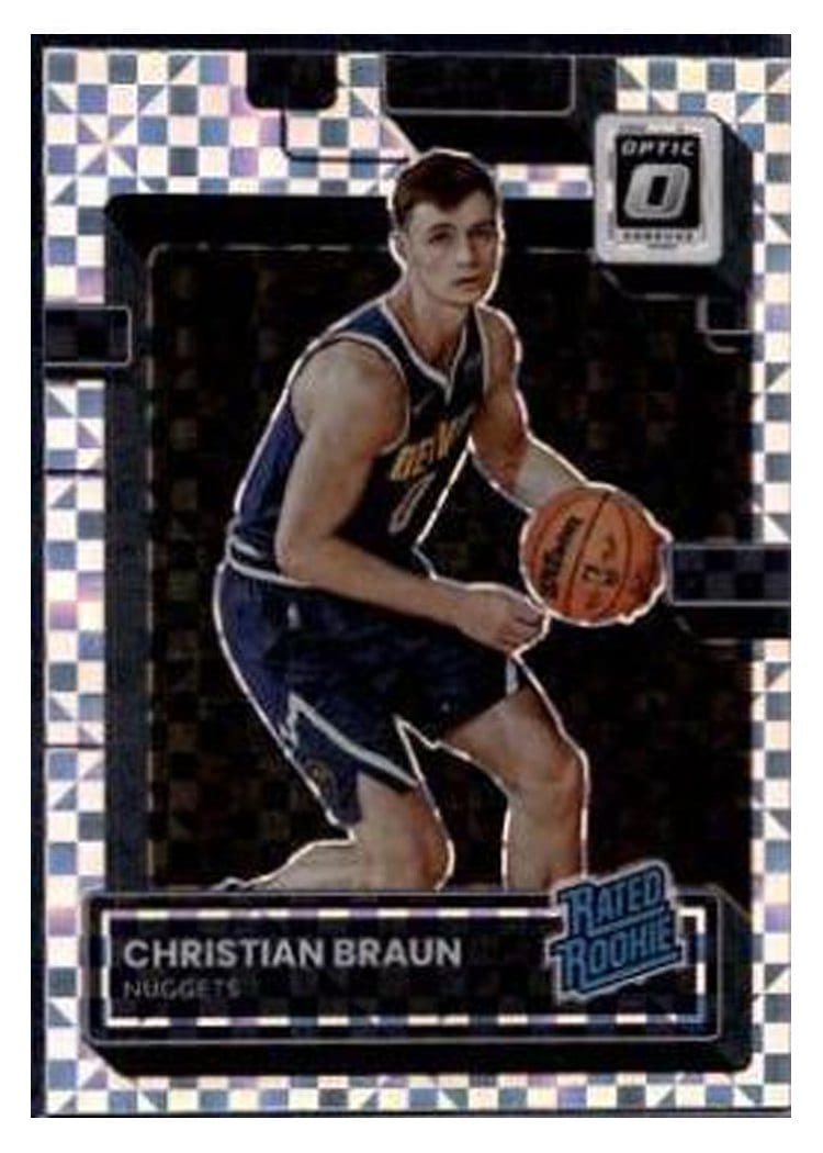 2022-23 Donruss Optic Base Set Christian Braun #238 card