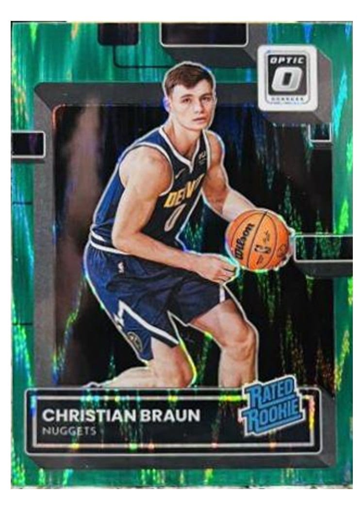 2022-23 Donruss Optic Base Set Christian Braun #238 card