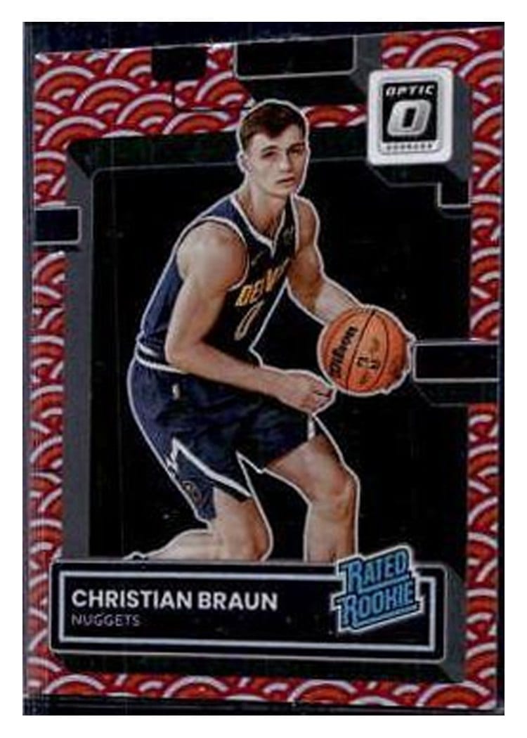 2022-23 Donruss Optic Base Set Christian Braun #238 card